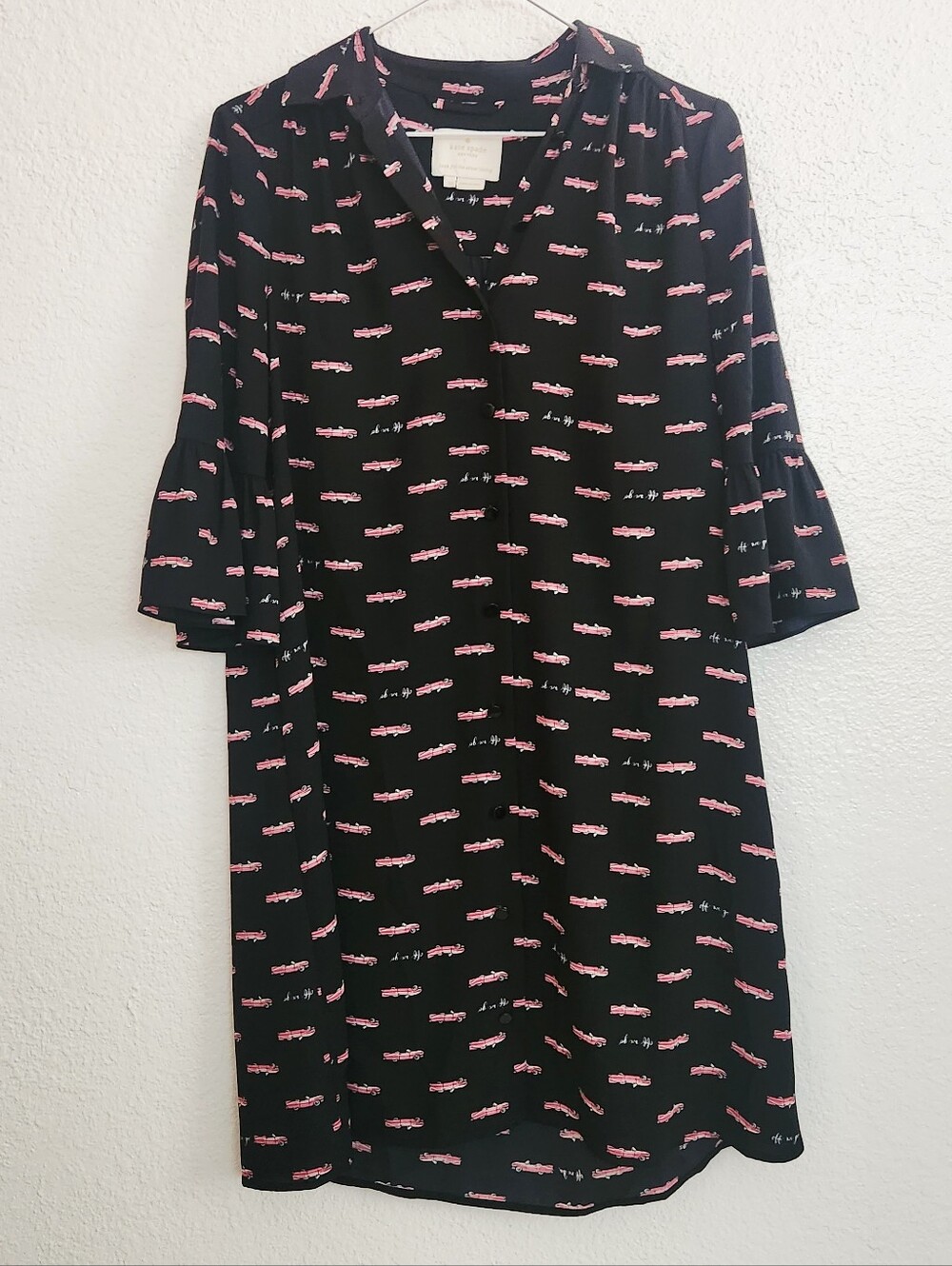 Kate Spade Pink Cadillac Dress. Size XS